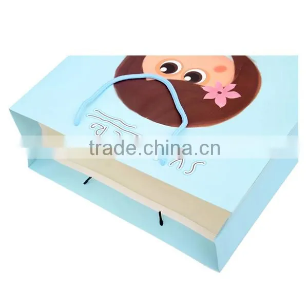 Various Cartoon Girl Figure Gift Paper Bag