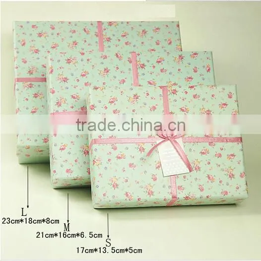 Classic Flower 3pcs Sets Gift Box