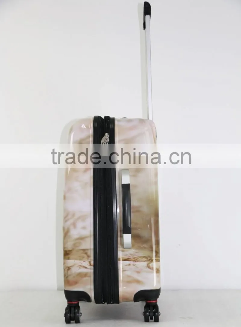 animal series Eminent lifelike Printed ABS+PC trolley luggage case