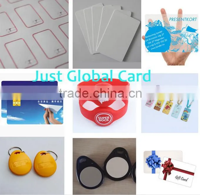 HF Silicon keyfob with 13.56MHZ s50 chips