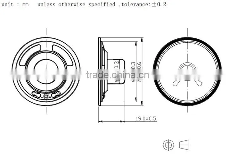 FB45 with FBWJ-02 and EM9767 hot sell Electret Condenser Microphone with loudspeaker and connector (FBELE)