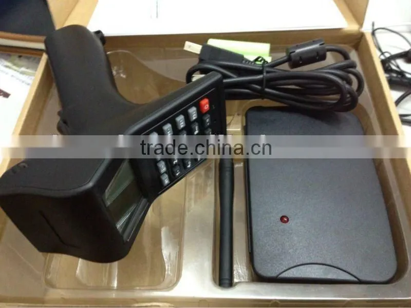 Laser wireless barcode scanner with memory