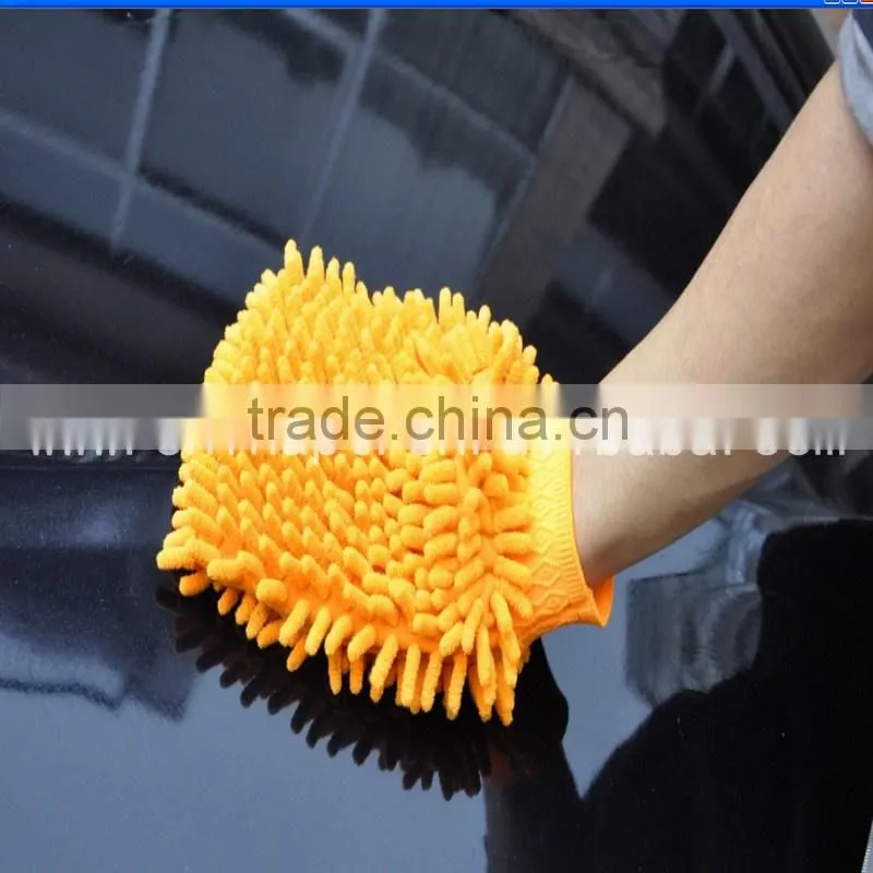 fashion car wash glove supplier waterproof car wash glover
