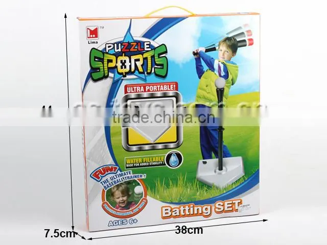 outdoor batting set baseball base set toy for children