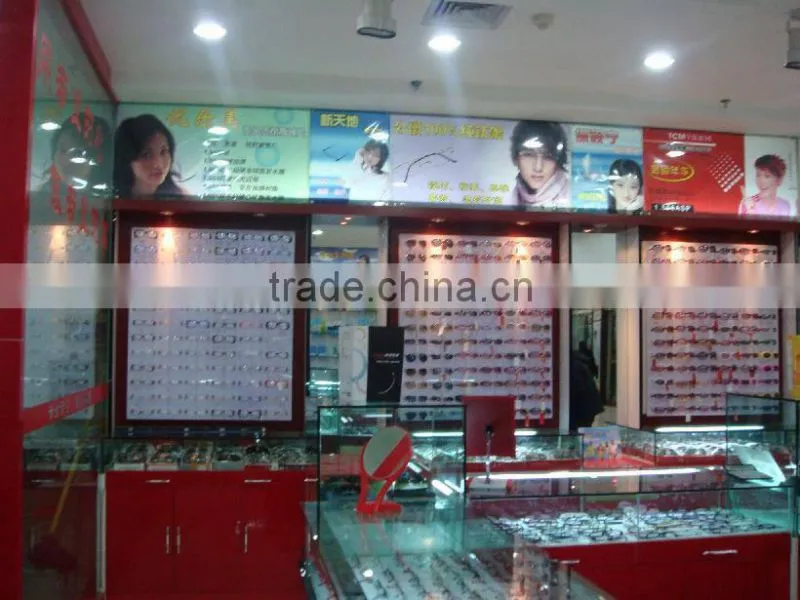 customized wall-mount sunglasses displays