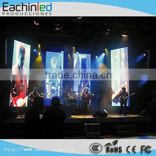 Die Cast Aluminum P6 Indoor LED video display For Rental ! Hanging Systerm