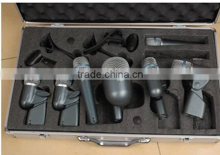 Professional BETA Drum 7XLR Beta52A Beta56A Beta57A