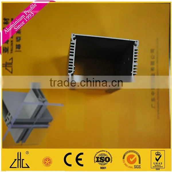 Wow!! wide extrusion aluminium housing for led lights, 6061 aluminium heat sink extrusions, customize aluminium profile lighting
