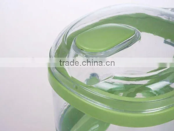 A076 350ml kitchen seasoning plastic spice box jar for sugar salt