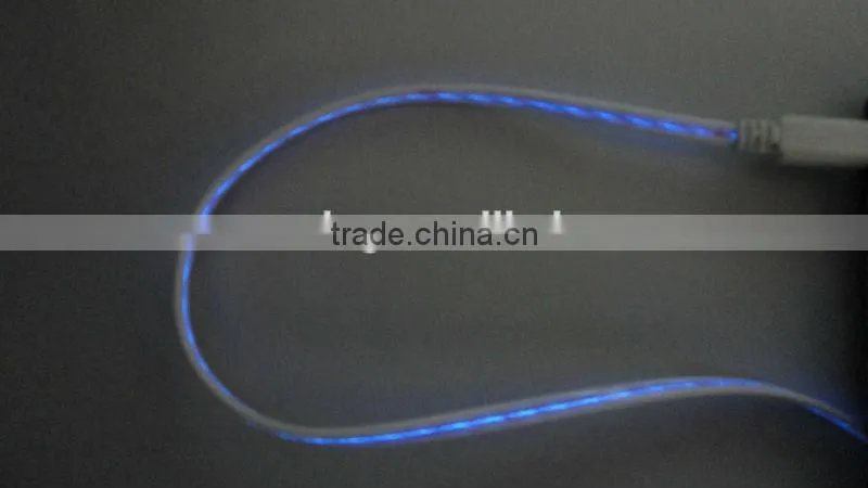 USB EL wire for computer-mobile charging and data transmission Language Option French