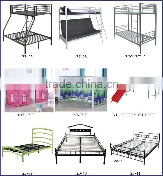 flat wooden bed frame/hinges bed frame