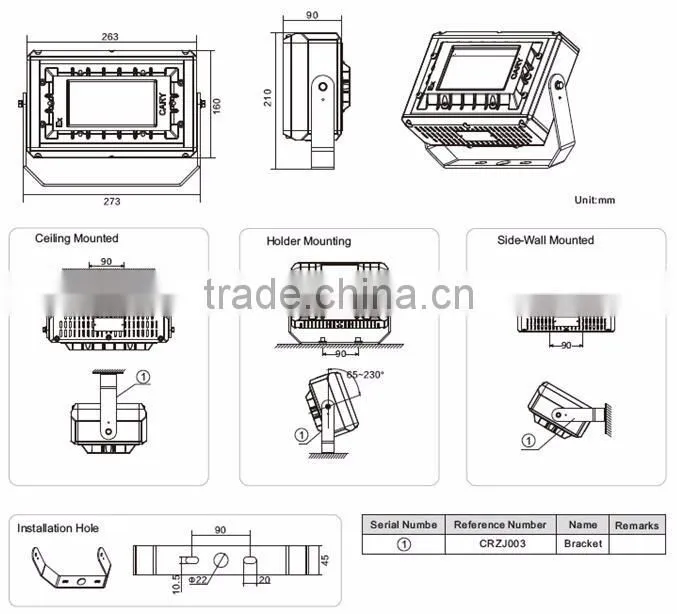 2016 newly designed LED Explosion Proof light, 50W led explosion proof lamp