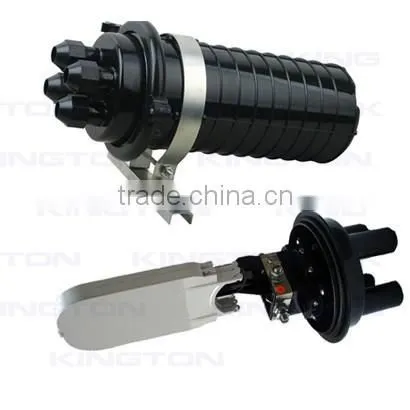 fiber optic splice closure 3 inlets and 3 outlet optics