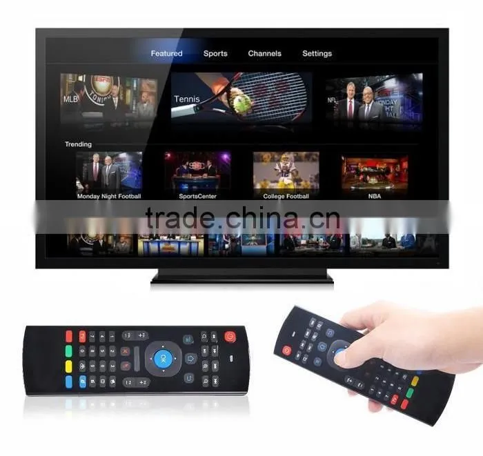 MX3 2.4g wireless 3D air mouse work for HTPC/Android TV box and smart TV