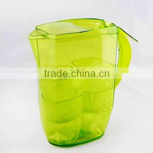 2.2L plastic water jug with jug spout