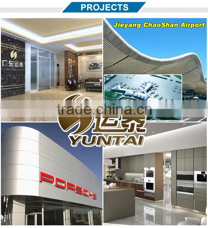 Easy Maintaince Nano PVDF coating plastic Panel Reynolds