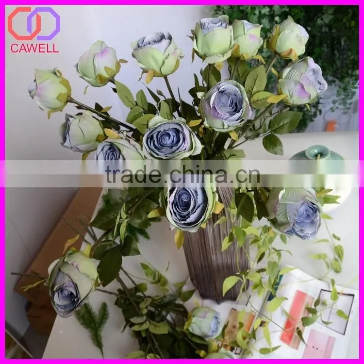 cheap silk peach rose artificial flower manufacturer