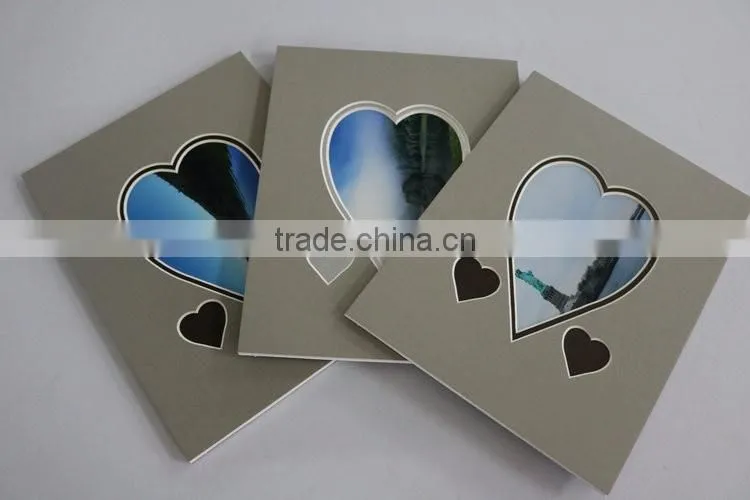 Wholesale 4ply 8plys cream core white paper frame album board