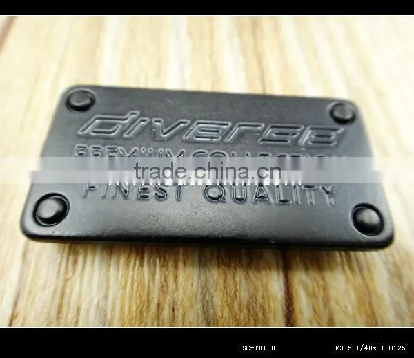Factory custom metal shelf label