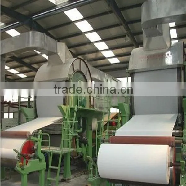 Qinyang pingan good quality recycle writing paper making machine made in China