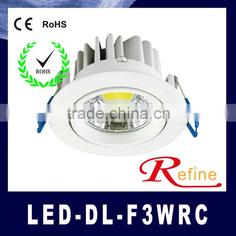 Led downlight gimbal downlight 9W COB gimbal led light
