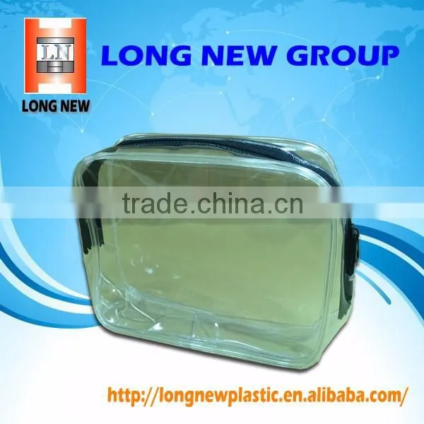 black pvc bag ziplock plastic bag Zipper bag