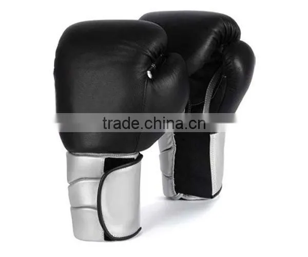 Leather professional boxing gloves