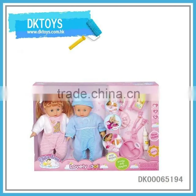 12 inch couple doll baby toy for kids