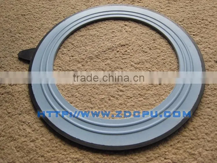 Custom flame resistant black plastic washer
