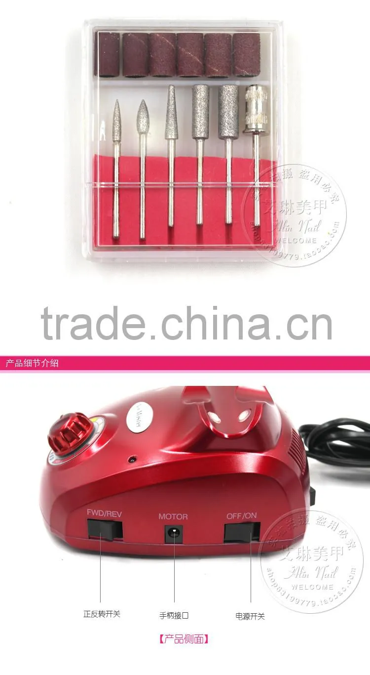 20000RPM CE approval professional pedicure machine electric nail drill