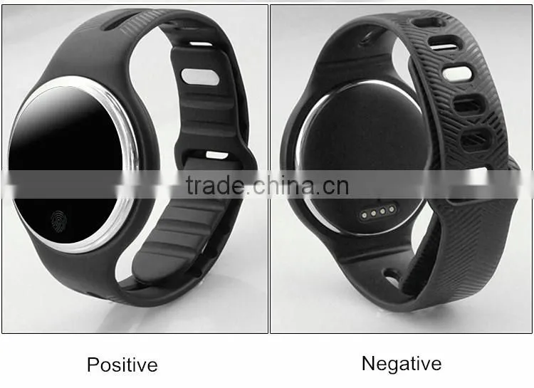 2016 newest waterproof E07 bluetooth vibrating bracelet