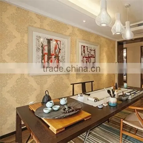 red Chinese wallpaper/decorative plastic wallpaper/wallpaper suppliers china