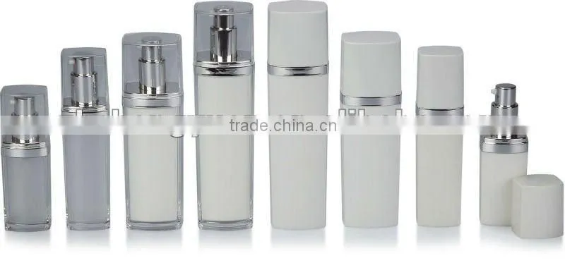 20/30ml 50ml/80ml/120ml flat square acrylic lotion bottle