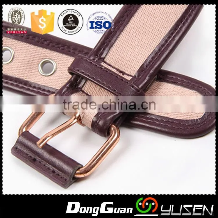 Factory Customized Printed Logo Canvas Belts