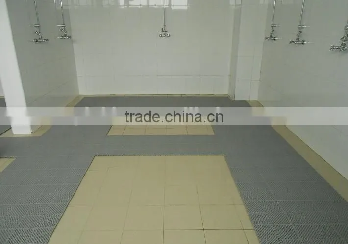 QINGDAO 7KING anti slip woven plastic bath PVC Floor Mat