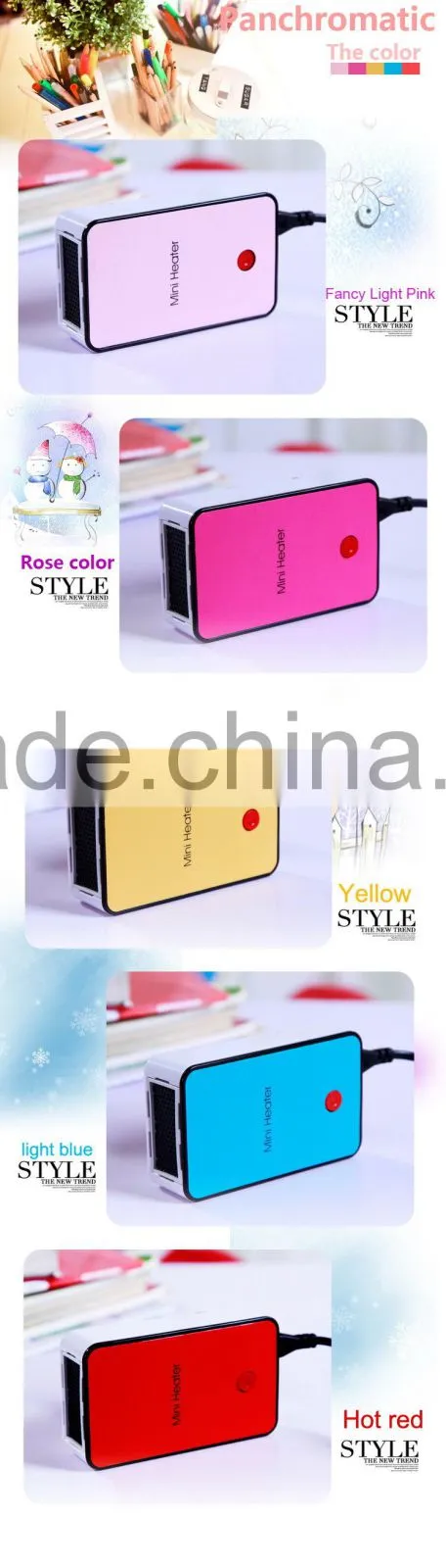Winter'gifts mini air blower with heater