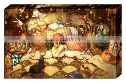 Sleeping Girls' cartoon design for daugter's room home decorating