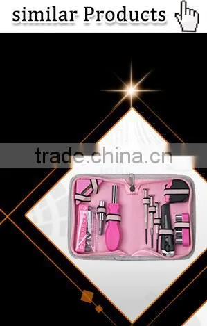 31pcs China Ladies Pink Small Hand Tool Bag