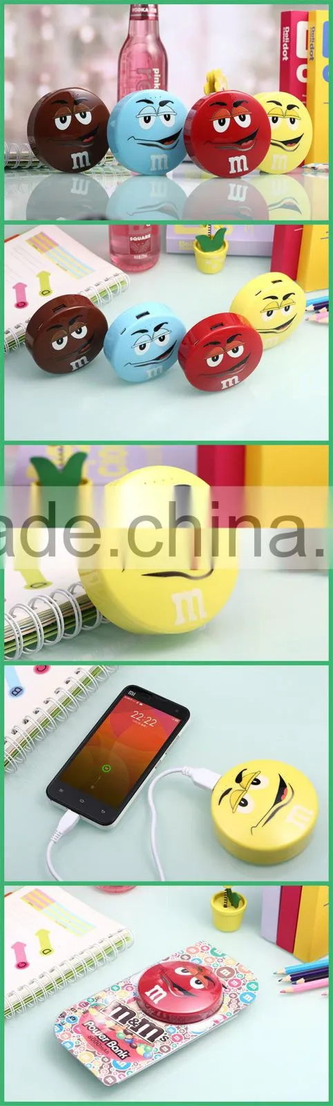 New cartoon MM style power bank(OS-209PB)