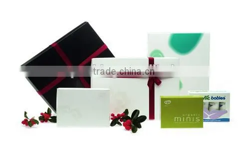 Customized paper cardboard flat folding gift box