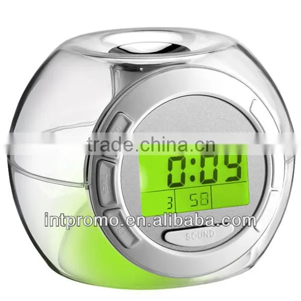 Natural Sound Calendar led projection clock