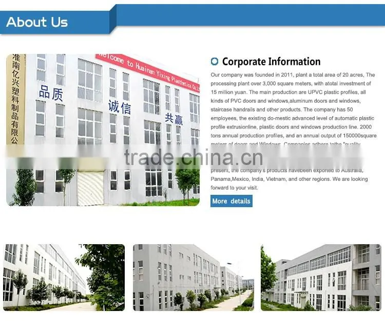 China wholesale websites welding pvc windows