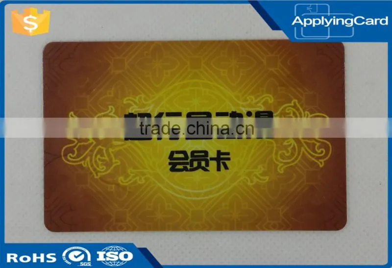 Proximity CR80 PVC printing Cards RFID business cards Smart Card
