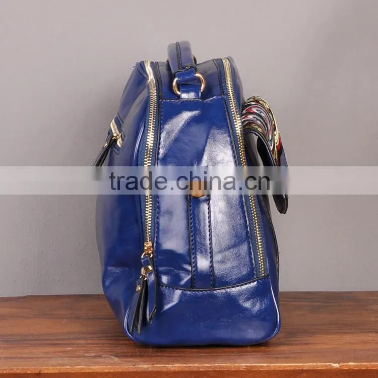 2016 new arrival fashion women handbag good leather bag