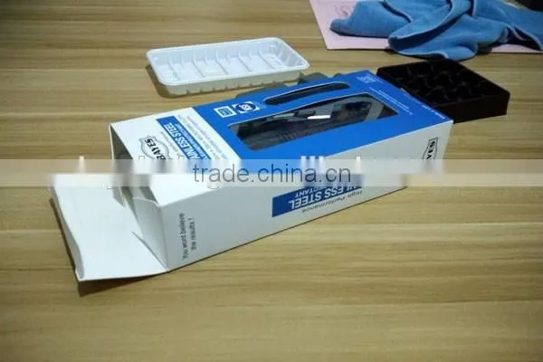 high quality custom cheap tab lock corrugated box with single color made in shanghai