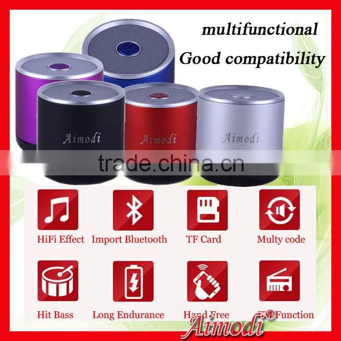 2015 new style bluetooth mini speaker,bluetooth mini speaker with fm radios