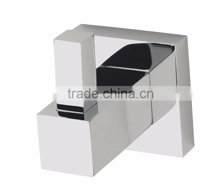 bath hardware zinc alloy latest fashion design cloth chrome hook