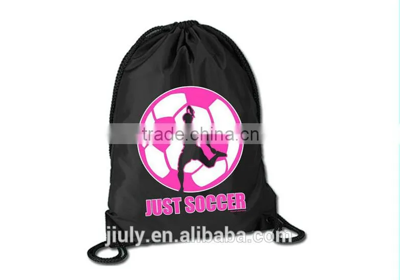 Soccer sport pack cinch sack soccer drawtring bag
