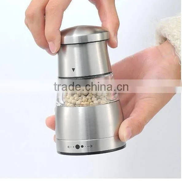 EC026AM-1 stainless steel salt and pepper mill,pepper mill