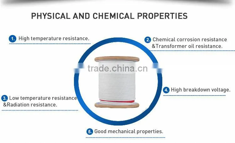 supply Craft paper covered aluminum and cooper wire for transformer